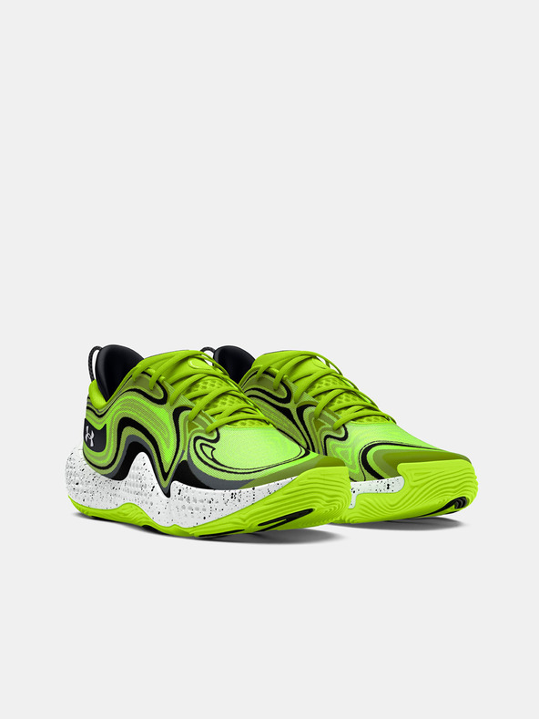 Under Armour UA Spawn 6 Unisex Tenisky Zelená