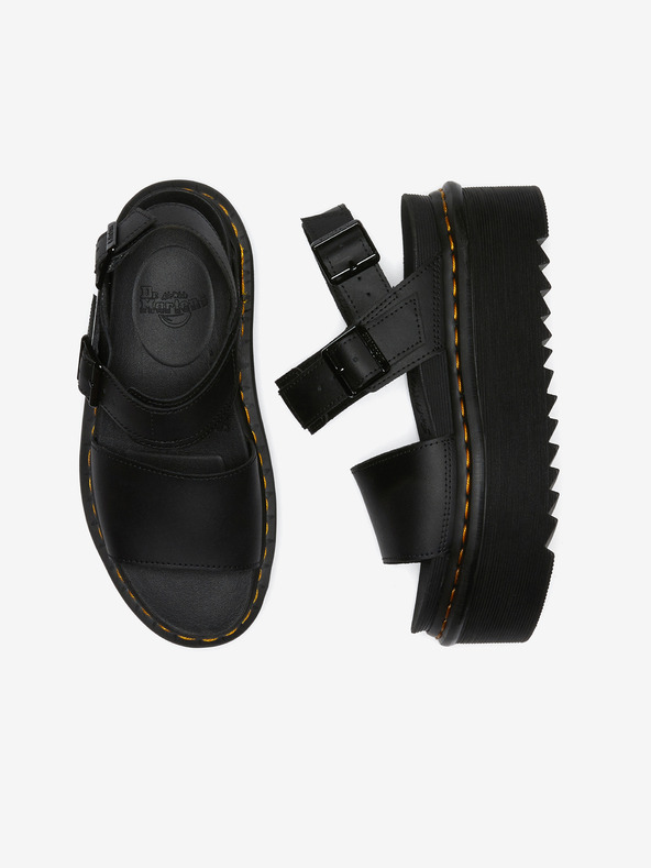 Dr. Martens Voss Quad Sandále Černá