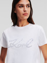 Karl Lagerfeld Rhinestone Logo Triko