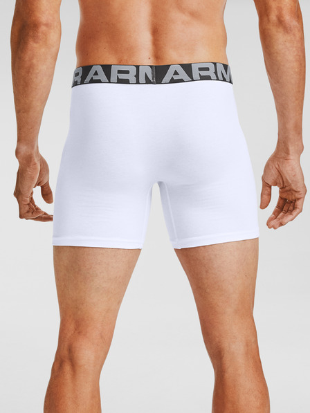 Under Armour UA Charged Cotton 6in Boxerky 3 ks