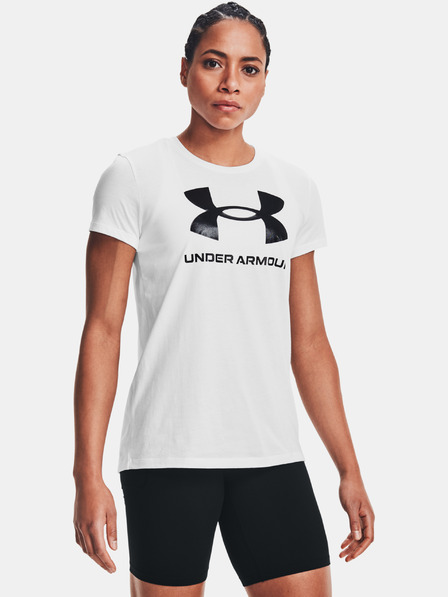 Under Armour UA W Sportstyle Logo SS Triko