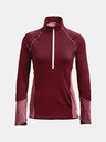 Under Armour UA ColdGear 1/2 Zip-RED Mikina