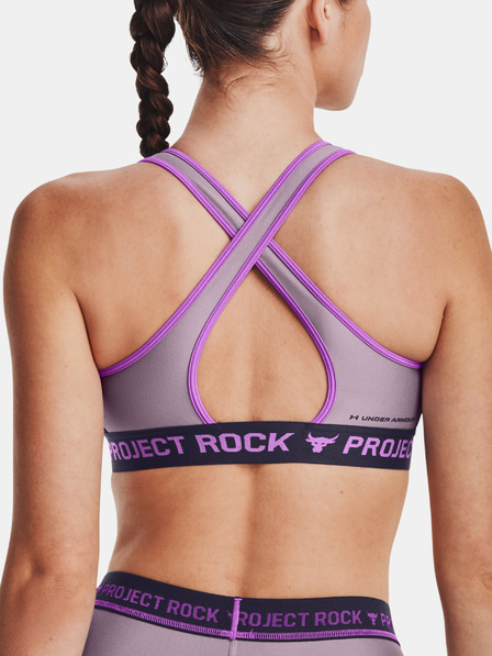 Under Armour UA Project Rock Crsbck Dsrpt Sportovní podprsenka