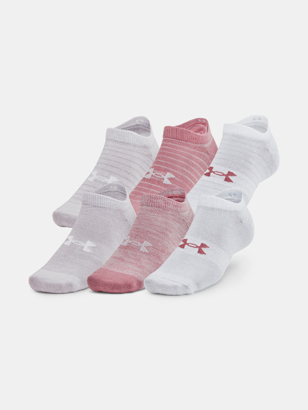 Under Armour UA Essential No Show Ponožky 6 párů