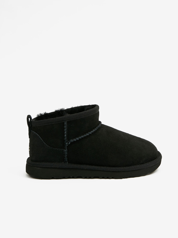 UGG Classic Ultra Mini Kotníková obuv Černá