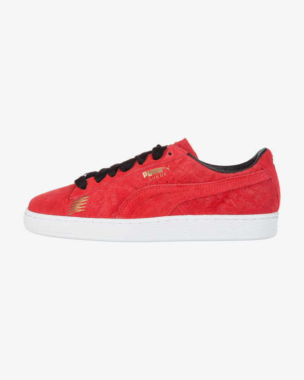 all red puma classic