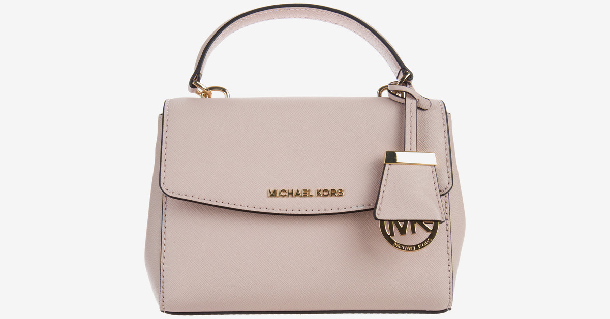 Ava leather crossbody bag Michael Kors Pink in Leather - 31516984