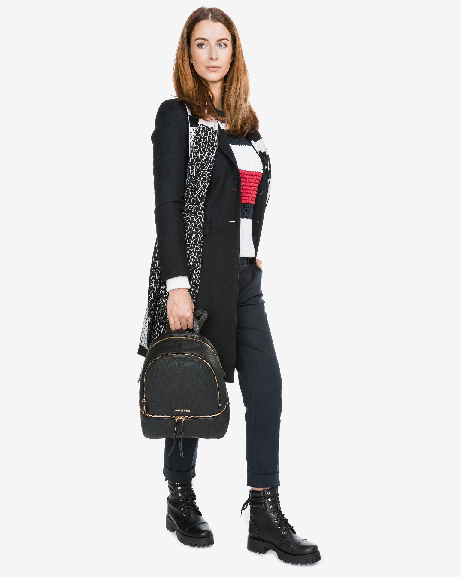 Michael Kors Rhea Medium Backpack - Black • Price »