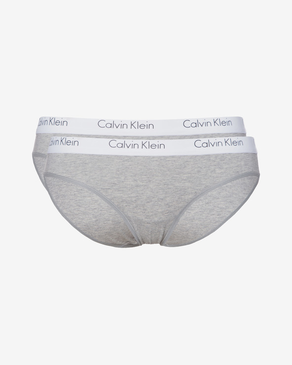 Levně Calvin Klein Underwear	 Kalhotky 2 ks Šedá