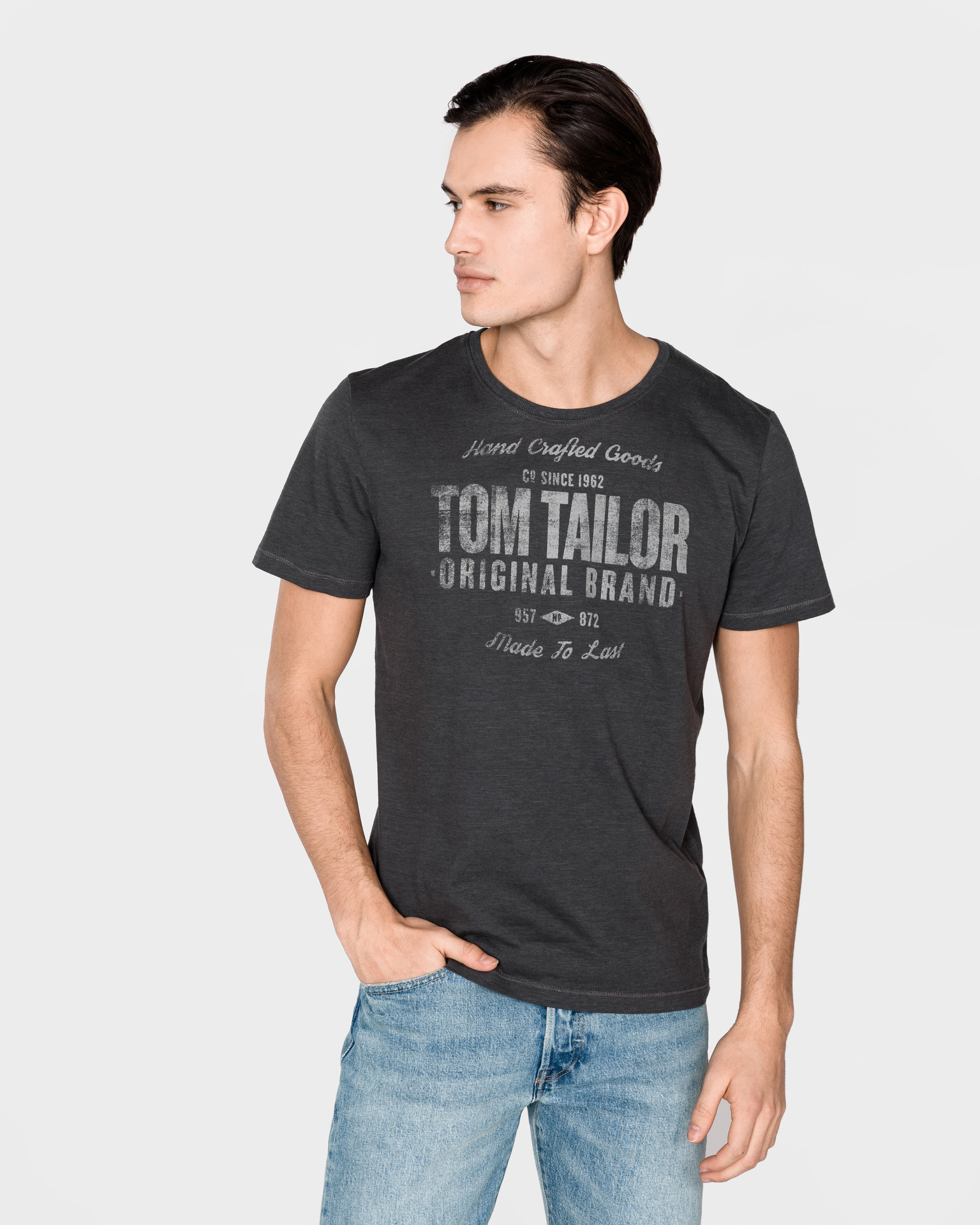 TOM TAILOR Men's Logo T-Shirt