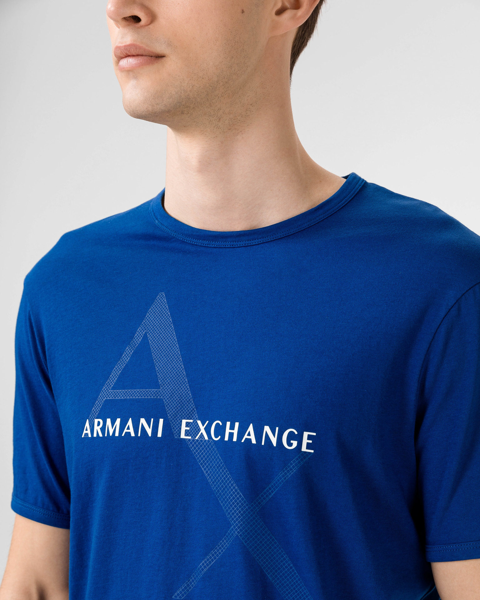 armani exchange t shirt blue