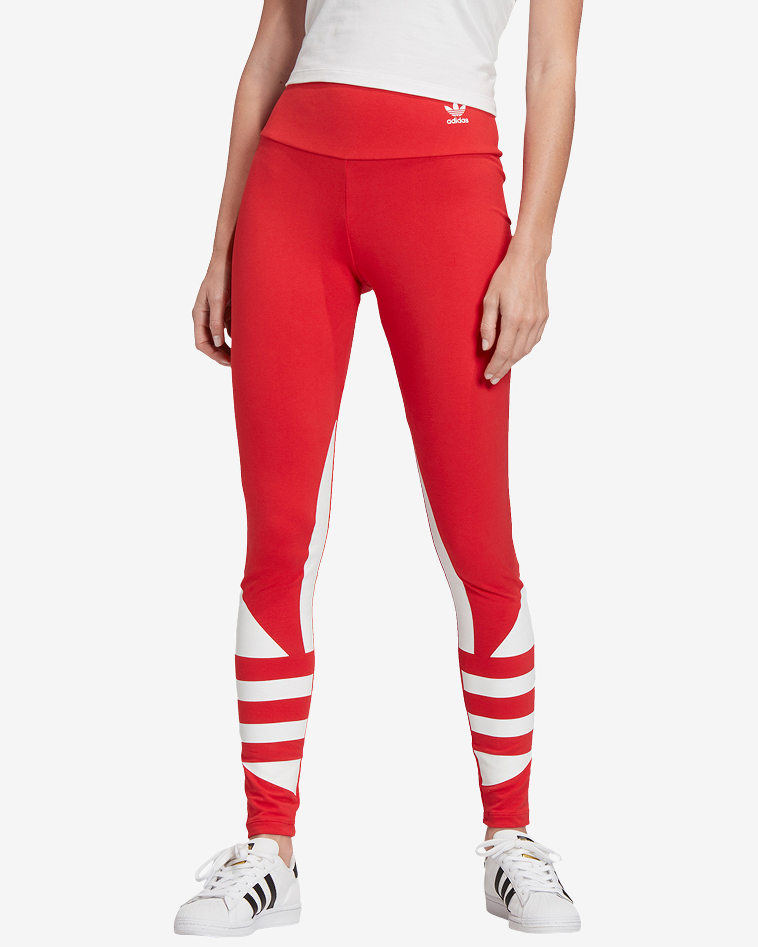 adidas Original leggings in red